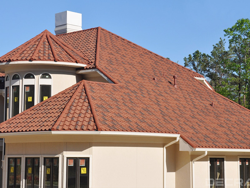 Stone Covered Roof Tiles