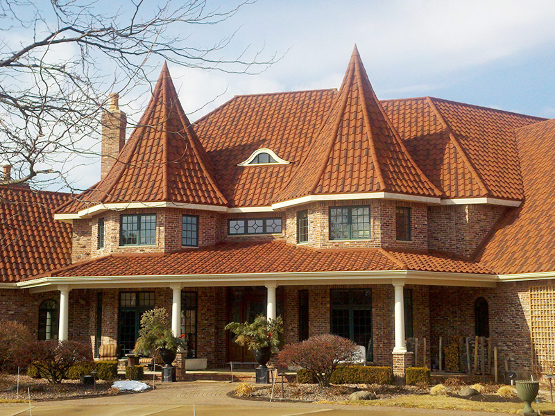 Stone Covered Roof Tiles